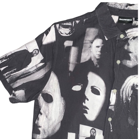 MENS MICHAEL MYERS HALLOWEEN SHIRT SIZE SMALL - Picture 2 of 4